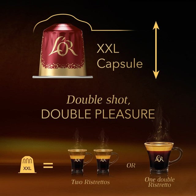 L'OR Barista coffee pods XXL Intensity 13, UK version