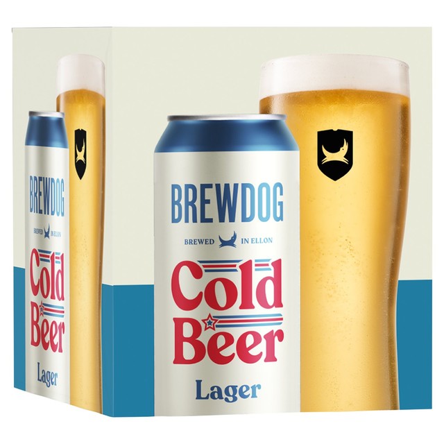 BrewDog Cold Beer 4 x 440ml - British product