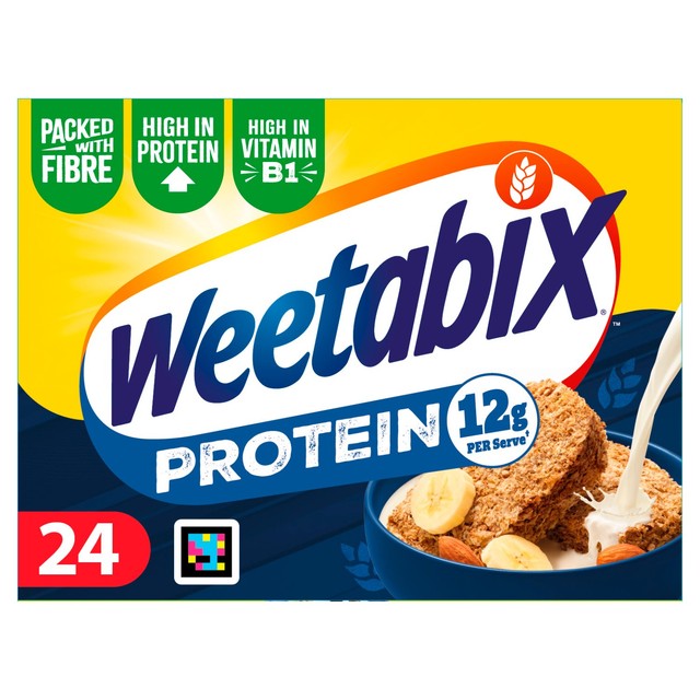 Weetabix Protein cereal box imported from the UK