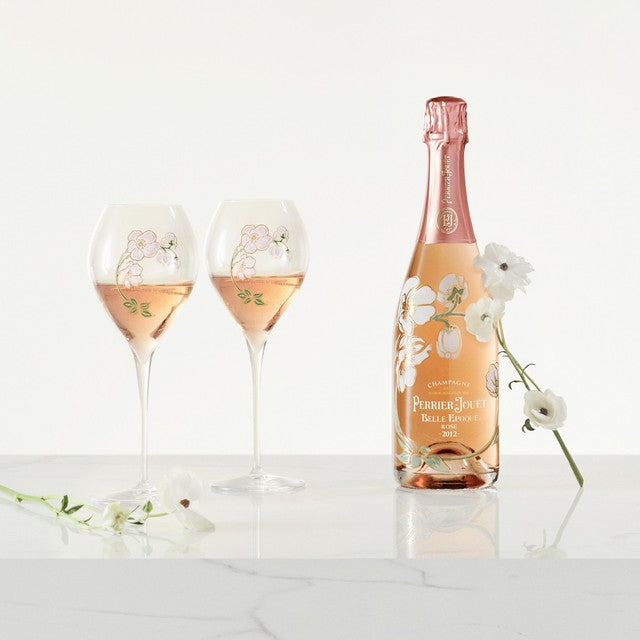 Perrier Jouet Rosé Champagne Vintage 75cl, imported from the UK