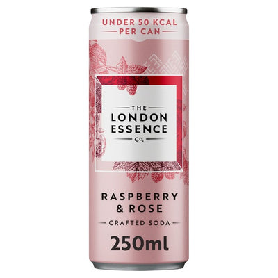 London Essence Co. Raspberry & Rose Crafted Soda 250 ml