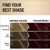 Schwarzkopf hair dye Burgundy Red 115ml (British brand)