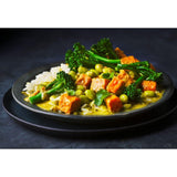 M&S Green Thai Vegan Curry & Rice ready meal 400g, imported from the UK