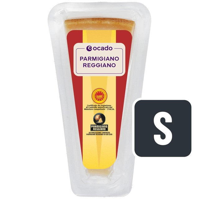 Ocado Parmigiano Reggiano cheese, imported from the UK