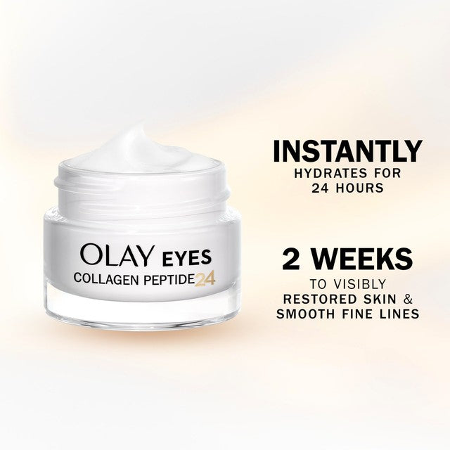 Olay Collagen Peptide Eye Cream 15ml, imported from the UK
