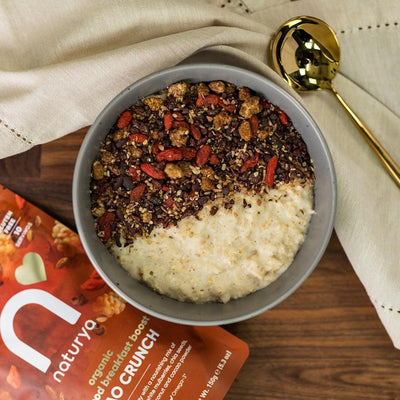 Boost Petit-Déjeuner Croquant Cacao Bio Naturya 150g