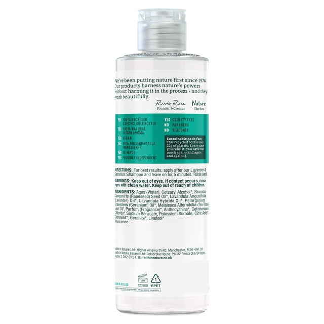 Faith in Nature Lavender & Geranium Conditioner 400ml - British product