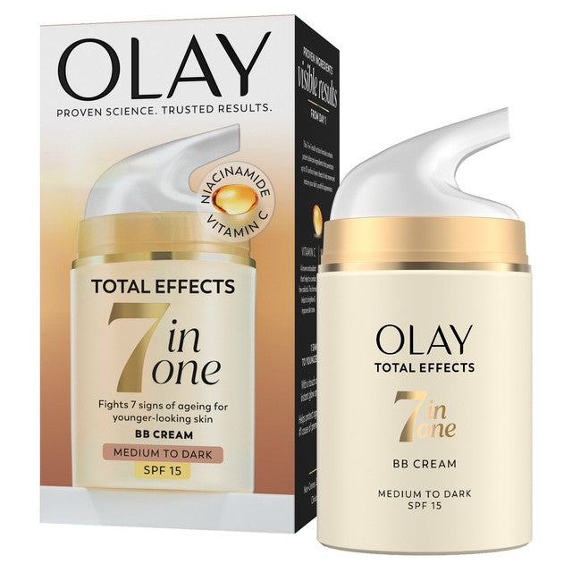Olay Total Effects BB Cream Medium 50ml, imported from the UK