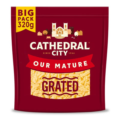 Cathedral City Mature Grated Cheddar Cheese 320g