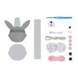 Avenir Loopie Fun Bunny Bag craft kit 16 x 18cm - British product