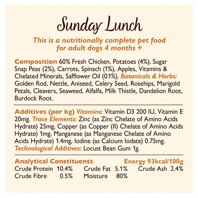 Lily's Kitchen grain-free dog food multipack 6 x 400g, UK version