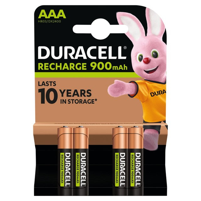 Duracell Ultra Rechargeable Batteries AAA - British product