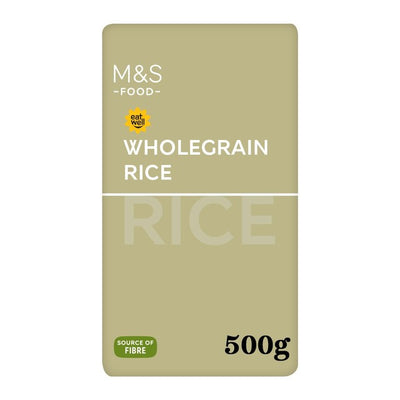 M&S Wholegrain Rice Bag 500g