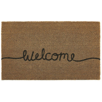 HugRug Welcome Printed Door Mat 45x75cm