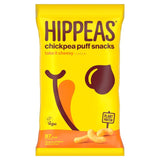 Hippeas Take It Cheesy chickpea puffs 78g, UK version