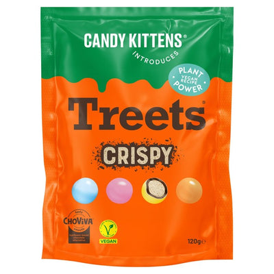 Snack de bonbons croustillants Candy Kittens Treets à base de chocolat 120g