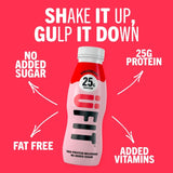 UFit strawberry protein milkshake 330ml (British brand)