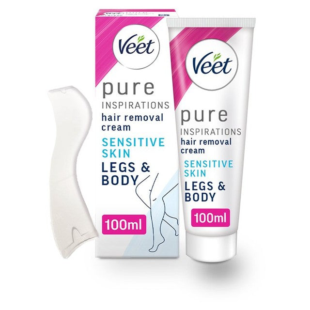 Veet sensitive hair removal cream 100ml (British brand)