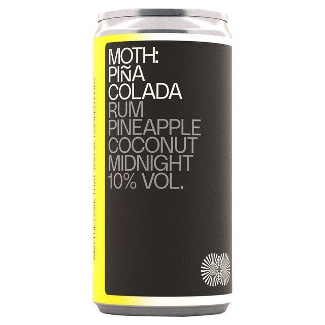 Moth Pina Colada canned cocktail 200ml, imported from the UK