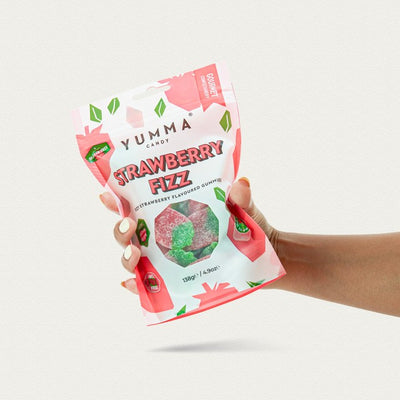 Bonbons pétillants Yucca Candy Strawberry Fizz 138 g