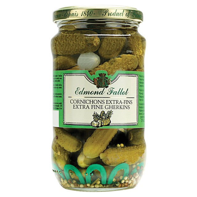 Fallot Extra Fine Gherkins 190g - British product