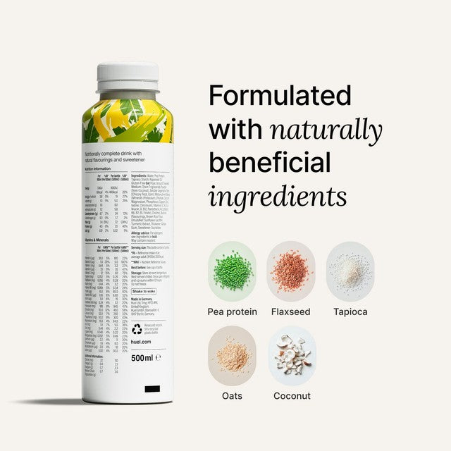 Huel Banana meal replacement drink multipack 4 x 500ml, UK version