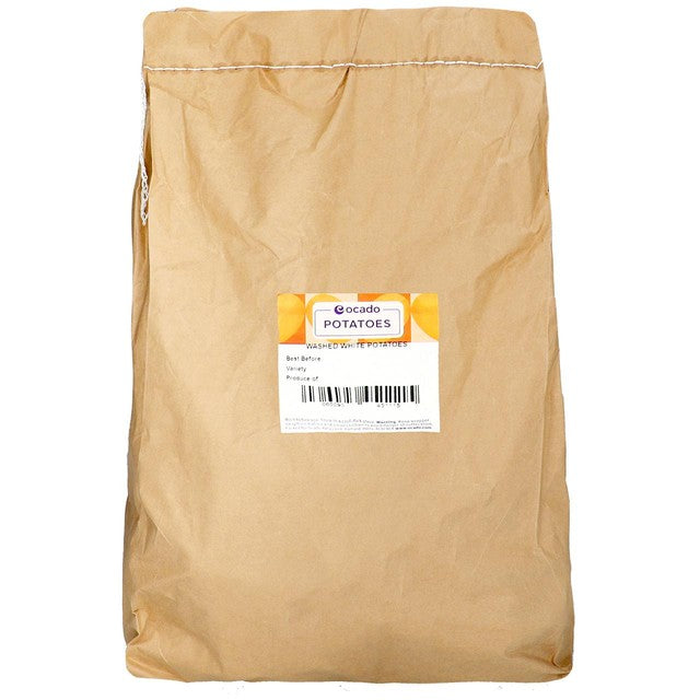 Ocado washed British white potatoes 5kg, imported from the UK