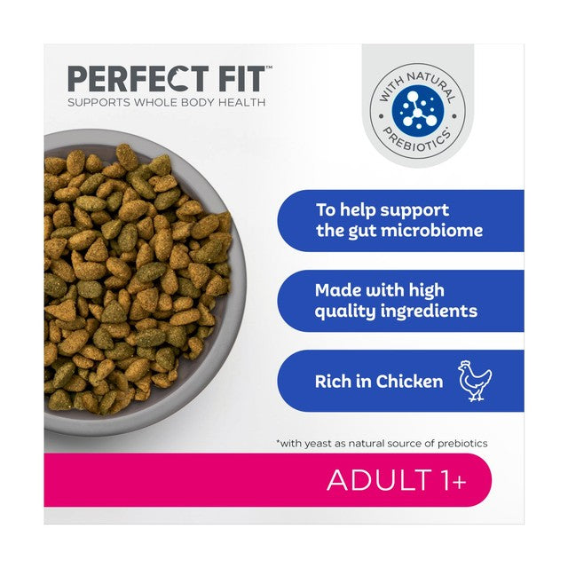 Perfect Fit dry cat food chicken 2.8kg, imported from the UK
