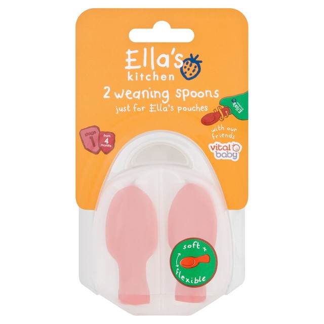 Vital Baby Ella's Kitchen weaning spoon tips (British brand)