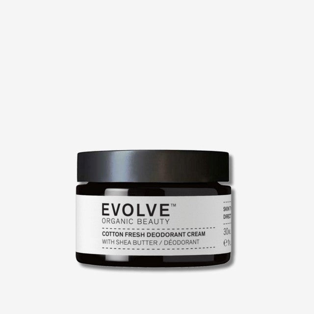 Evolve Beauty Cotton Fresh Natural Deodorant 30ml - British product