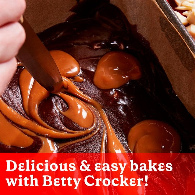Betty Crocker gooey salted caramel brownie mix 430g - British product