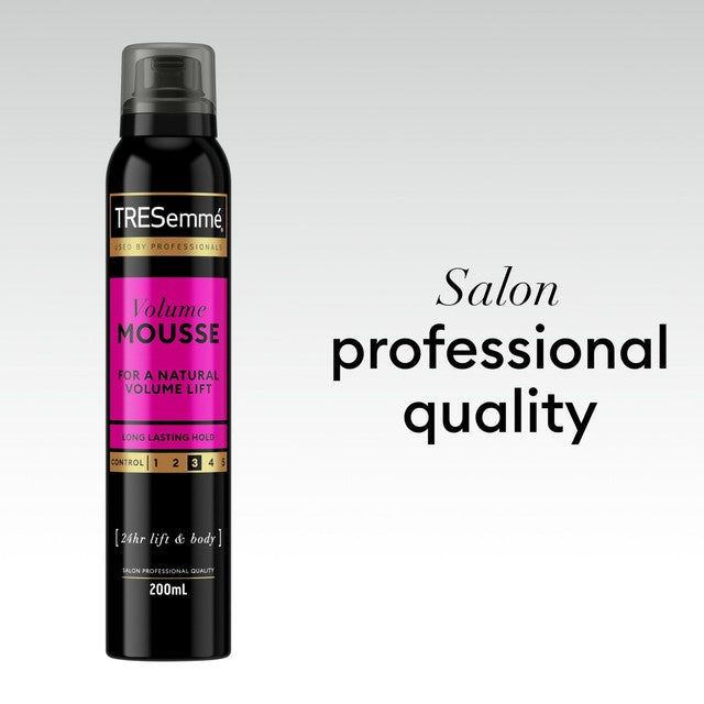 TRESemme Volume & Lift hair mousse 200ml (British brand)