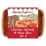 Charlie Bigham's Chicken Jalfrezi & Pilau Rice ready meal 810g - British product
