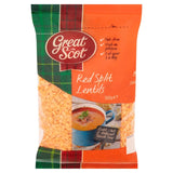 Great Scot dried red split lentils 500g, UK version