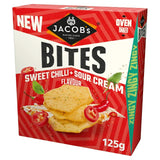 Jacobs Sweet Chilli  Sour Cream Flavour Bites 125g