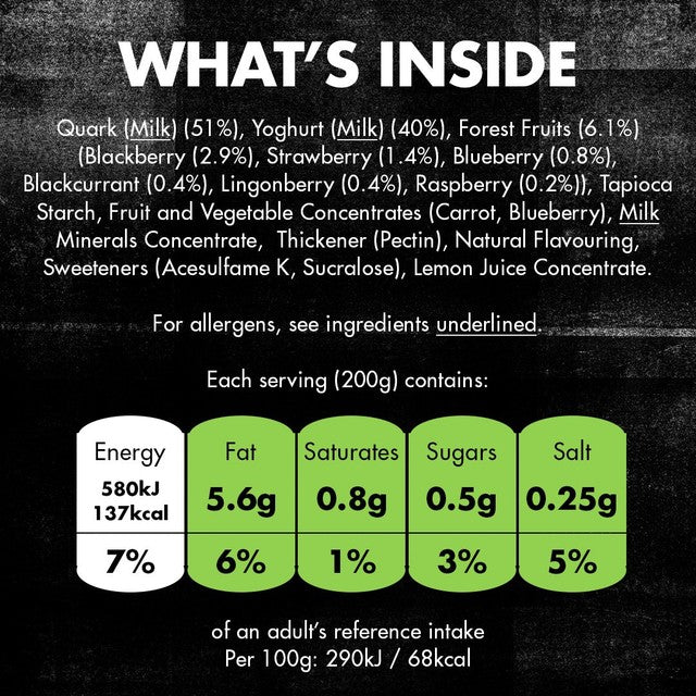 GetPro Banana High Protein Yoghurt Pouch 200g, UK version