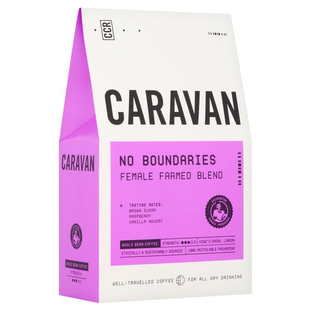 Caravan No Boundaries whole bean coffee 200g - British product