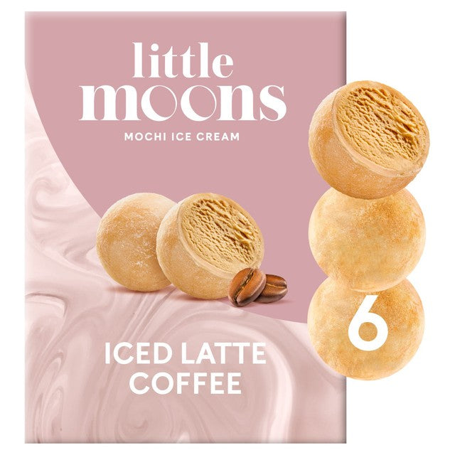 Little Moons Iced Latte Coffee Mochi Ice Cream 6 x 32g, UK version