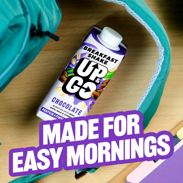 Up&Go chocolate breakfast drink 300ml (British brand)