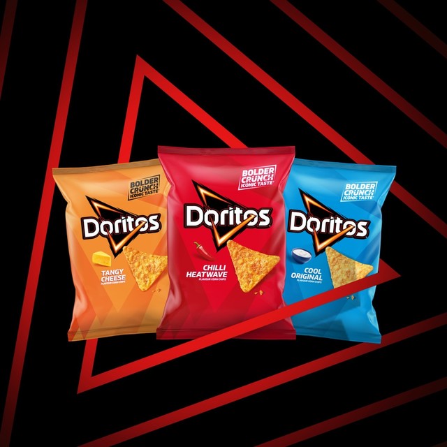 Doritos Chilli Heatwave tortilla chips 180g - British product