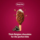 Häagen-Dazs Crunchy Cookies & Cream ice cream sticks 3 x 80ml, UK version