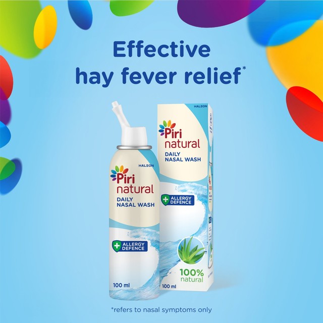 Piriteze Allergy Defence Nasal Spray 100ml, imported from the UK