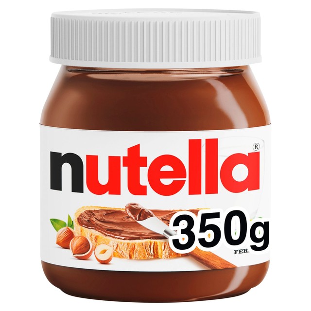Nutella hazelnut chocolate spread 350g, imported from the UK