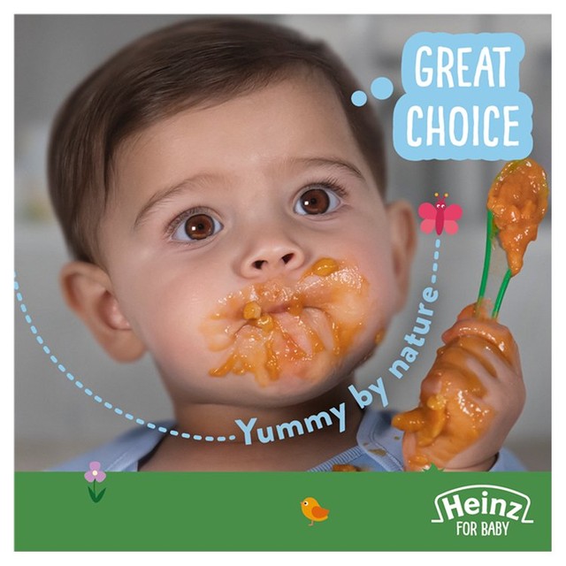 Heinz Chocolate Pudding baby food 6 x 120g jars, UK version