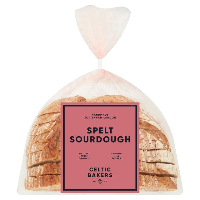 Celtic Bakers Organic Spelt Sourdough Bread 500g - British product