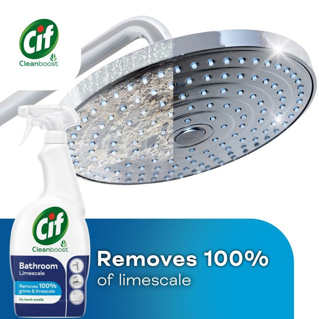 Cif Cleanboost bathroom cleaner spray 700ml - British product