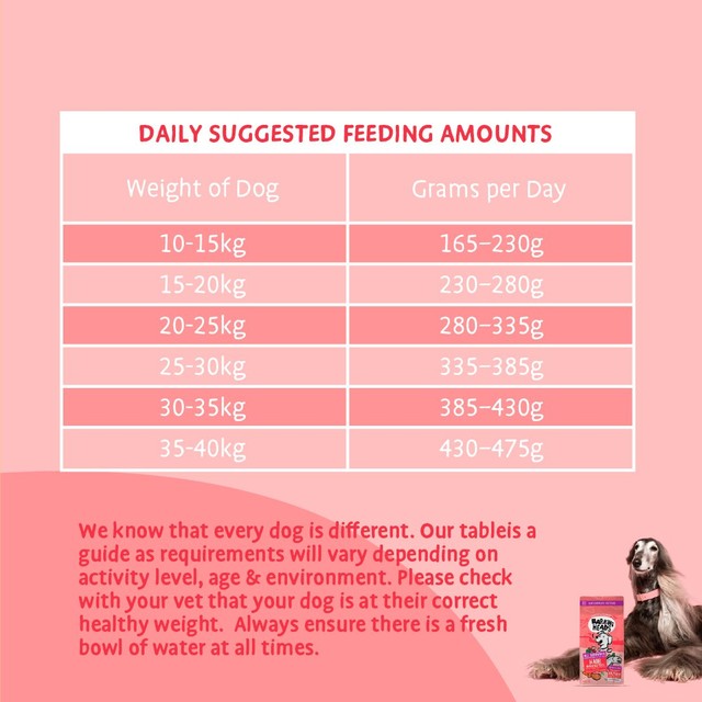 Barking Heads Hair Necessities dry dog food 2kg - British product