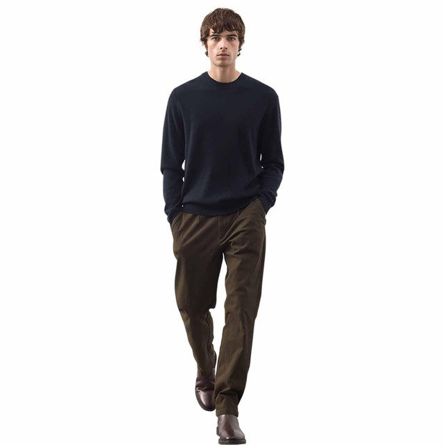 M&S cashmere crew neck jumper navy XL, imported from the UK