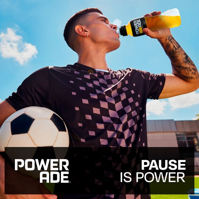 Powerade mango sports drink 500ml, imported from the UK