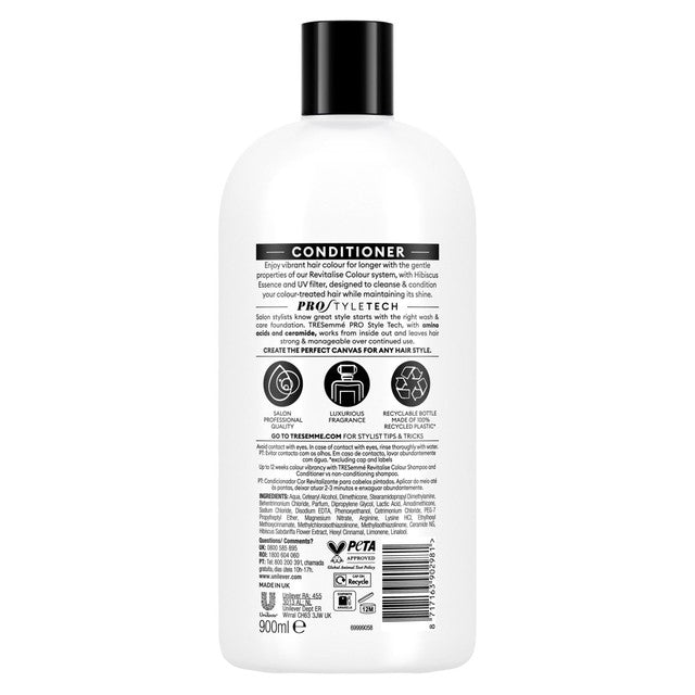 TRESemme Revitalise Colour Conditioner 900ml (British brand)